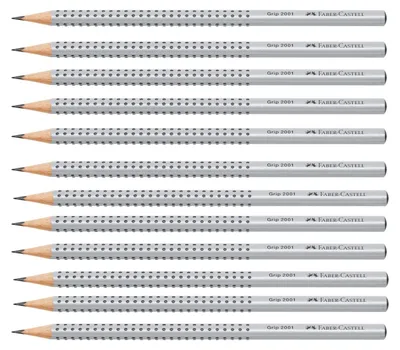 Produktbild von Faber-Castell - Bleistifte Set Grip 2001 HB, 12 Stück