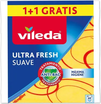 Produktbild von VILEDA 2er-Set weiche Mikrofasertücher