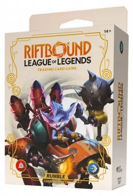 Produktbild von Riftbound: League of Legends TCG Spiritforged – Champion Deck – Rumble