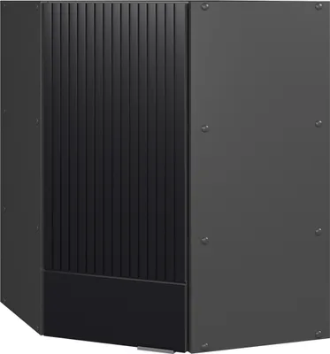 Produktbild von Eckhängeschrank Vicco Fame-Line Schwarz gestreift 57 cm, Model 50711