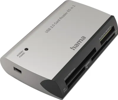 Immagine prodotto di Lettore di schede Hama All in One 00200129 USB-A USB2.0