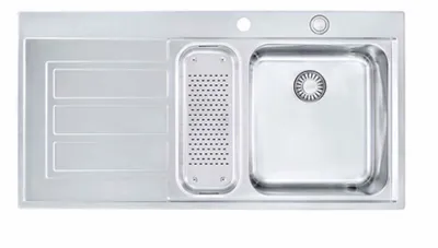 Produktbild von AUS -- ( 13.12.2024 01:49:24 ) -- AUS (12.11.2024 18:22:59) -- FRANKE EOX 251 1000 x 510 mm, Tropfteil links, rostfreier