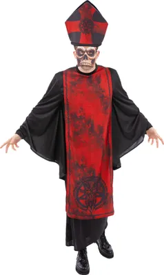 Obrázek produktu pro Smiffys - Kardinálský kostým pro muže/dámy Uni SM3596 (L-XL) (Černá/červená)
