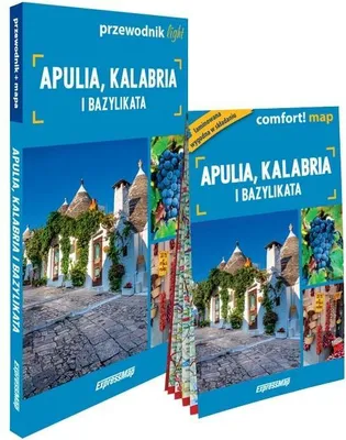 Zdjęcie produktu dla Apulien, Kalabrien und Basilikata. Lichtführer + laminierte Karte. Ausgabe 2025. ExpressMap