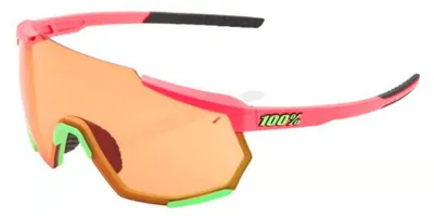 Produktbild von 100% SPEEDLAB Fahrradsonnenbrille - RACETRAP - Rosa/Orange