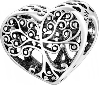 Obrázek produktu pro Přívěsky pro Pandora Přívěsek TREE HEART S925 MODA TRUSKY