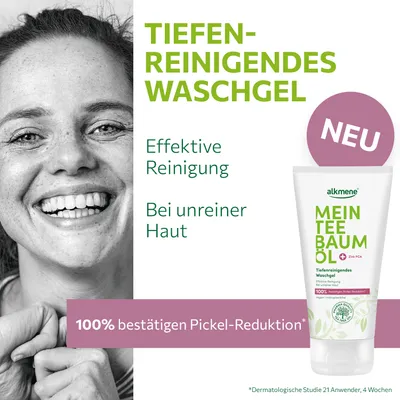 Produktbild von Alkmene Teebaumöl Waschgel 2er Pack