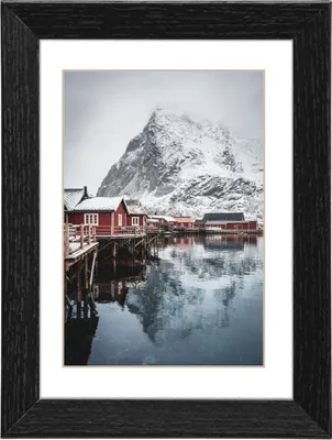 Zdjęcie produktu dla Drewniana ramka Oslo 30x40 cm czarna
