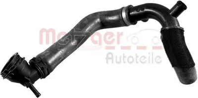 Productafbeelding van Koelslang linksboven, leiding naar de radiator, METZGER, geschikt voor o.a. VW Passat