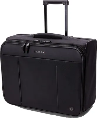 Produktbild von Business Trolley Pilotentrolley Aktenkoffer Lehrerkoffer 46 cm Schwarz BOWATEX
