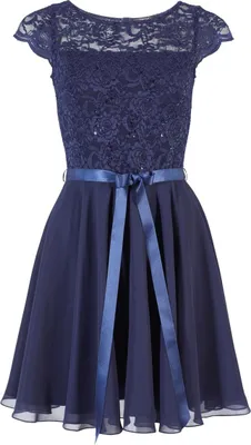 Produktbild von Cocktailkleid aus Spitze und Chiffon