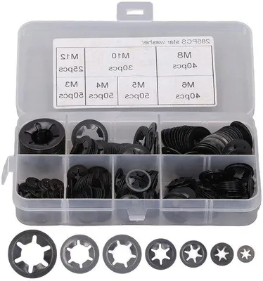 Image de Jeu de douilles en acier au manganèse avec verrouillage interne, kit de 8 pièces, M3-M12, pour l'automobile