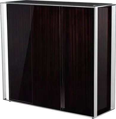 Produktbild von Casa Padrino Designer Weinschrank 130 x 42 x H. 120 cm - Luxus Kollektion