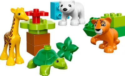 Produktbild von LEGO® DUPLO® Jungtiere 10801