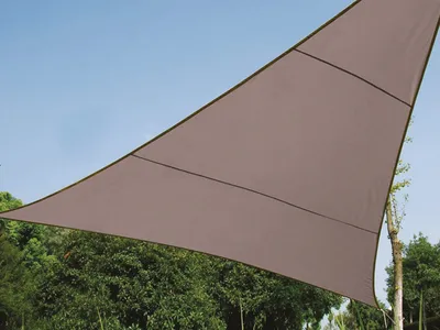 Produktbild von Perel Sonnensegel Dreieck 3,6 m Taupe GSS3360TA