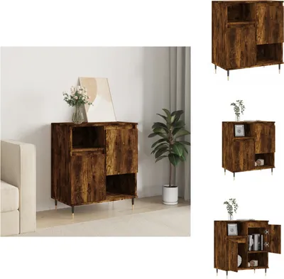 Produktbild von vidaXL Sideboard Räuchereiche 60x35x70 cm Holzwerkstoff -  Sideboards