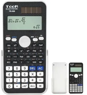 Immagine prodotto di Calcolatrice scientifica TR-588 a 10+2 cifre - TOOR
