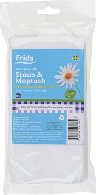 Produktbild von Frida 49038 Staub-und Moptuch 10er, weiß (1 Set)