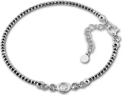 Produktbild von SilberDream 18cm Armband Zirkonia silber weiß Damen Schmuck 925er D2SDA1018K
