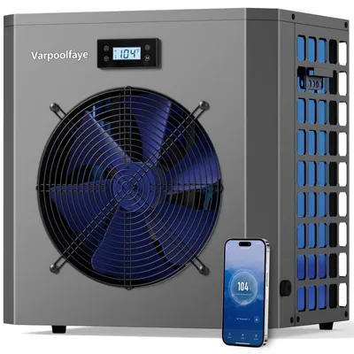 Immagine prodotto di Pompa di calore per piscina - 5 kW - Controllo Wi-Fi - Per piscine fino a 20.000 litri