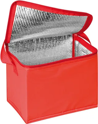 Produktbild von Kühltasche für 6 Dosen à 0,5l / Farbe: rot