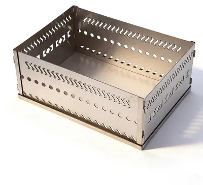 Produktbild von Saunasthalter hohe Kapazität - Tragbarer Saunasteinkorb - Multifunktional - Edelstahl - Bis 50 kg
