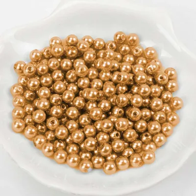 Produktbild von Wachsperlen ca. 1000 Stück, 3mm, Gold