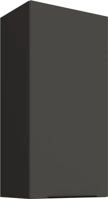 Produktbild von Hoher Wandschrank LUNARA – Breite 45 cm, Graphit/Schwarz