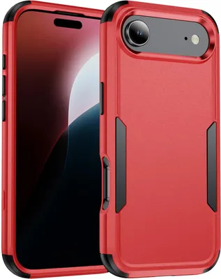 Produktbild von Mobigear Ultra Tough iPhone Air Hülle Hardcase Backcover Stoßfest - Rot
