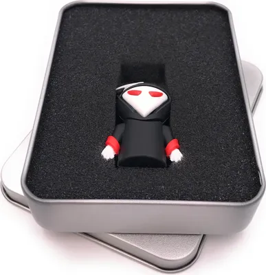 Obrázok produktu pre Onwomania Ghost Ghost s uzáverom USB kľúč v hliníkovej darčekovej krabičke 64 GB USB 2.0
