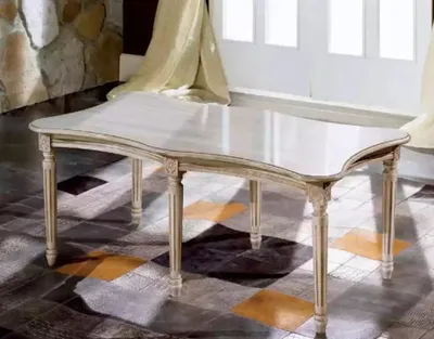 Produktbild von Klassischer Couchtisch Einrichtung Holztisch Wohnzimmer Möbel Holz Tisch
