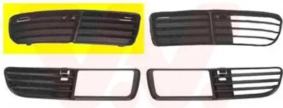 Produktbild von VAN WEZEL Lüftungsgitter Grill Stoßfänger für VW Polo Schrägheck (6N1)