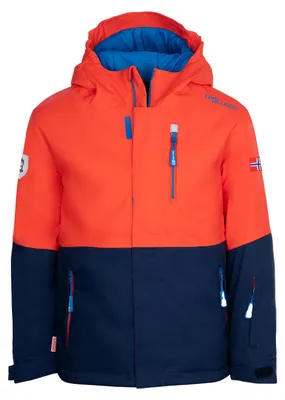 Produktbild von Trollkids 226-705 Kinder-Regenjacke in Orange für Schnee