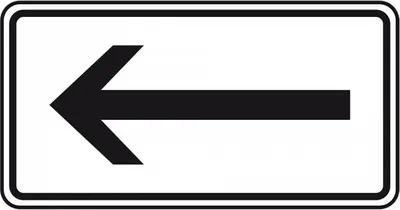 Produktbild von Schild I Schild Pfeil linksweisend, Aluminium Typ 0, reflektierend, 600x330mm...