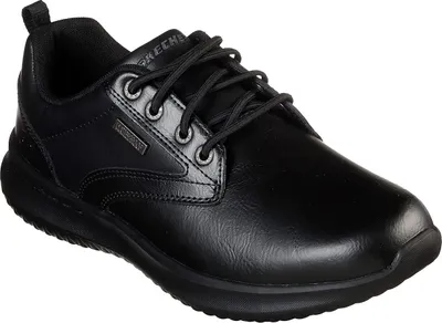 Zdjęcie produktu dla Sznurowane buty męskie Skechers Sporty gumowa podeszwa czarny