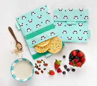 Obrázok produktu pre Vrecko na desiatu Snack’n’Go - Kids Panda