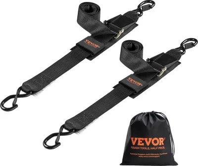 Obrázok produktu pre Vysúvacie upínacie popruhy s račňou 2 x 4 ft pre loď (2 ks)