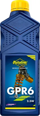 Zdjęcie produktu dla Putoline Stoßdämpfer-Spezialöl GPR6 2.5W 1 litr Flasche synthetisch