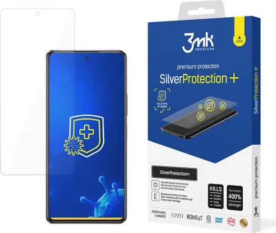 Produktbild von 3mk Display Antimikrobielle Schutzfolie SilverProtection+ für Infinix Note 30 Pro  0,21mm Self-Heal