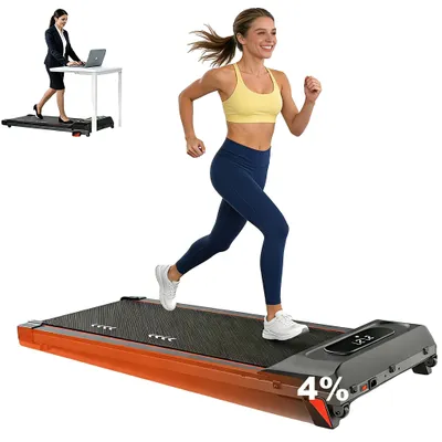 Obrázok produktu pre Behací pás, motor s výkonom 2,25 PS, nosnosť 100 kg, nastaviteľný sklon 4 %, rýchlosť 1–6 km/h, tichá prevádzka
