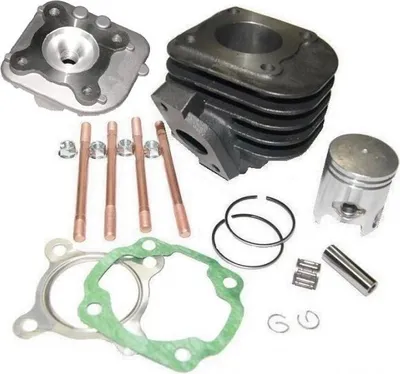 Produktbild von 60ccm Tuning Zylinder Kopf STEHBOLZEN KOMPLETT KIT für DINLI DL 503 Cobia 50 Zylinderkit