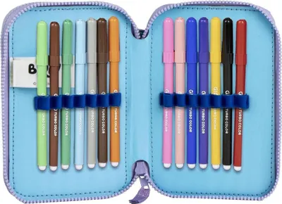 Obrázek produktu pro Bluey Double Pencil Case with Zipper and Large Capacity