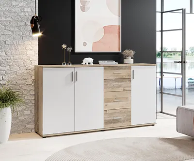 Produktbild von Kommode >Freida< (B/H/T 160 x 82 x 35 cm) in Old-Style - 160x82x35cm (BxHxT)