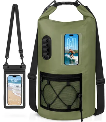 Produktbild von Wasserdichte Dry Bag 30L - Wasserdichte Tasche - Schwimmende Strandtasche - Nasse Tasche für Schwimmen - Camping - Bootfahren - Professionelle Nahtlose Technologie - Wasserdichte Tasche