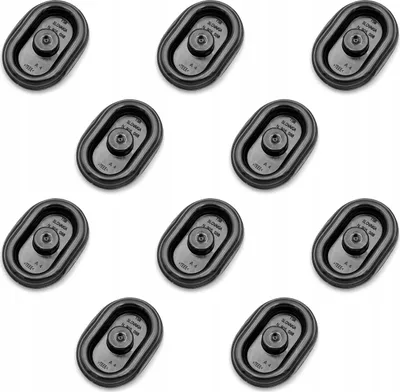 Image de 10 caches de seuil de porte 25 x 45 pour VW, Audi et Seat