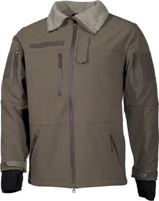 Produktbild von Soft Shell Jacke, High Defence, oliv XL