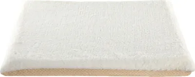 Produktbild von 2er-Pack Memory Foam rutschfeste weiche Stuhlsitzkissen Plüschpolster, für Büro, für Küche, Farbe Beige, 22 "x 22"