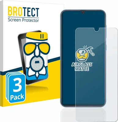 Produktbild von 3x BROTECT Entspiegelungs Schutzglas für Samsung Galaxy A40 Schutzfolie Panzer Folie Glas Display Schutz matt