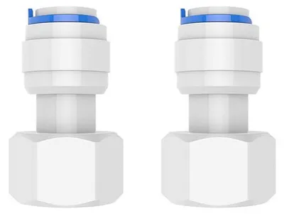 Produktbild von Schnellanschluss für Wasserfilter – Adapter für Umkehrosmoseanlagen und Wasserfilter – Trinkwasserhahn