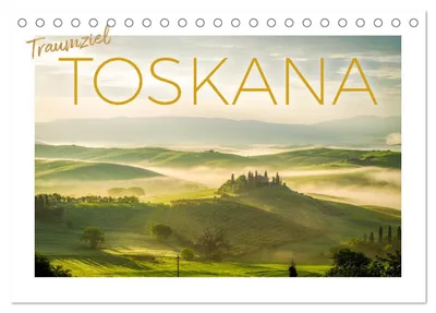 Produktbild von Traumziel Toskana (Tischkalender 2027 DIN A5 quer), CALVENDO Monatskalender